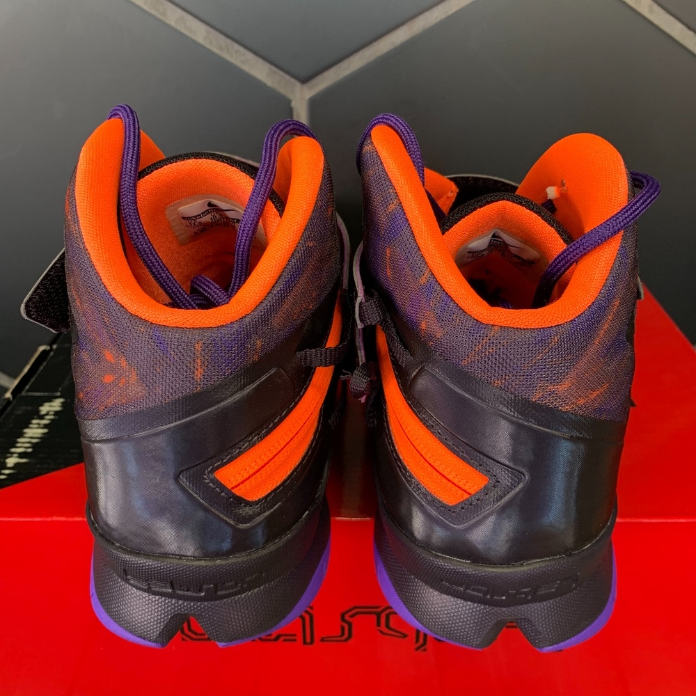 Nike Lebron Zoom Soldier VIII 8 Cave Purple Shoe - Picture 4 of 6